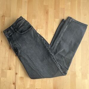 Abercrombie & Fitch Gray Straight Leg Jeans